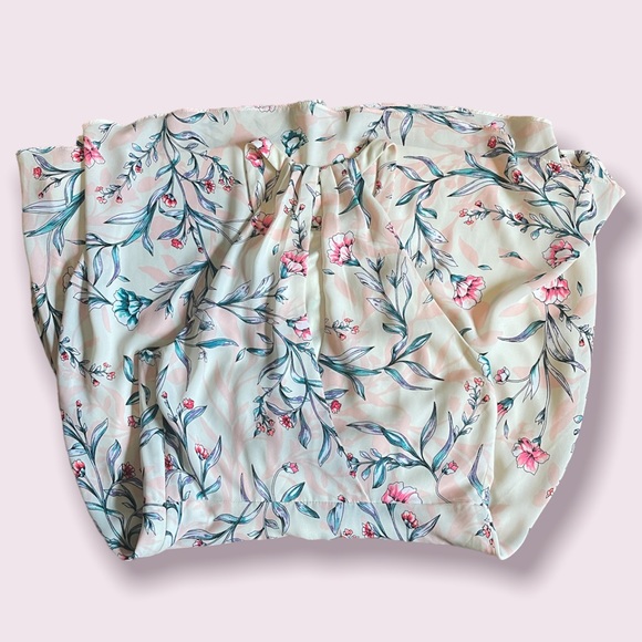 Express Floral Fit and Flare Halter Dress - Picture 2 of 4